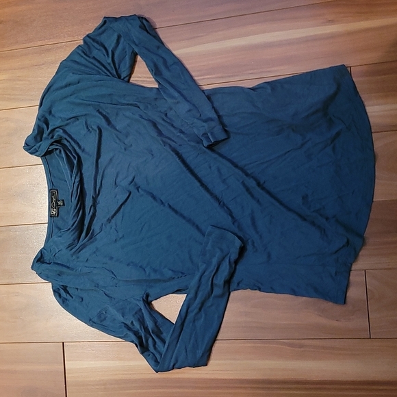 Nwt DIANE GILMAN cowl neck long sleeve top - Picture 4 of 4